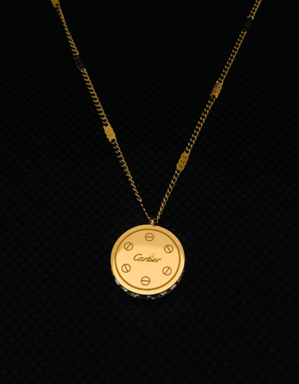 Gold Plated Stainless Steel Pendant